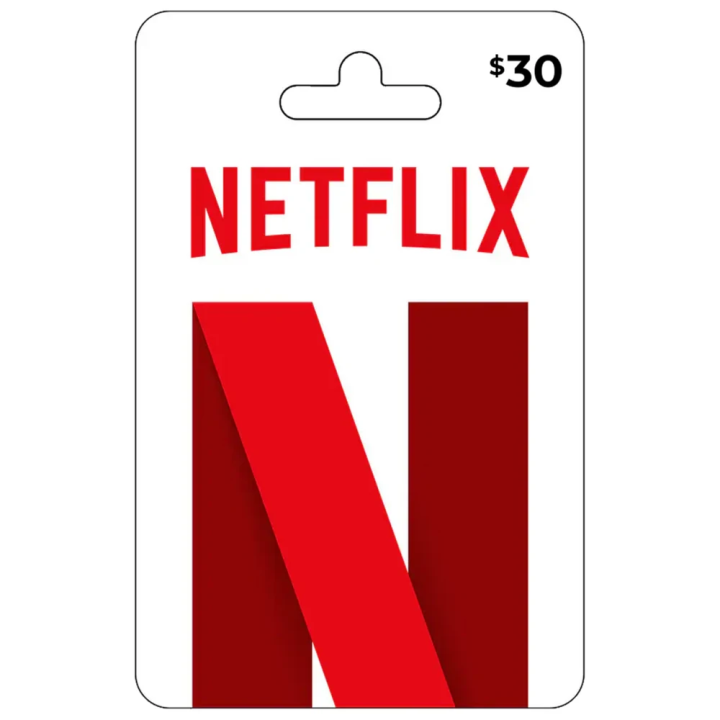 Netflix 30 USD - poklon kartica