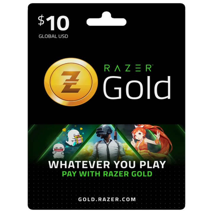Razer Gold - kartica za igre