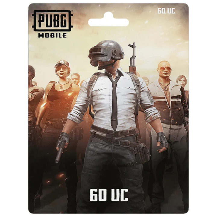 PUBG 60 UC - valuta za igre