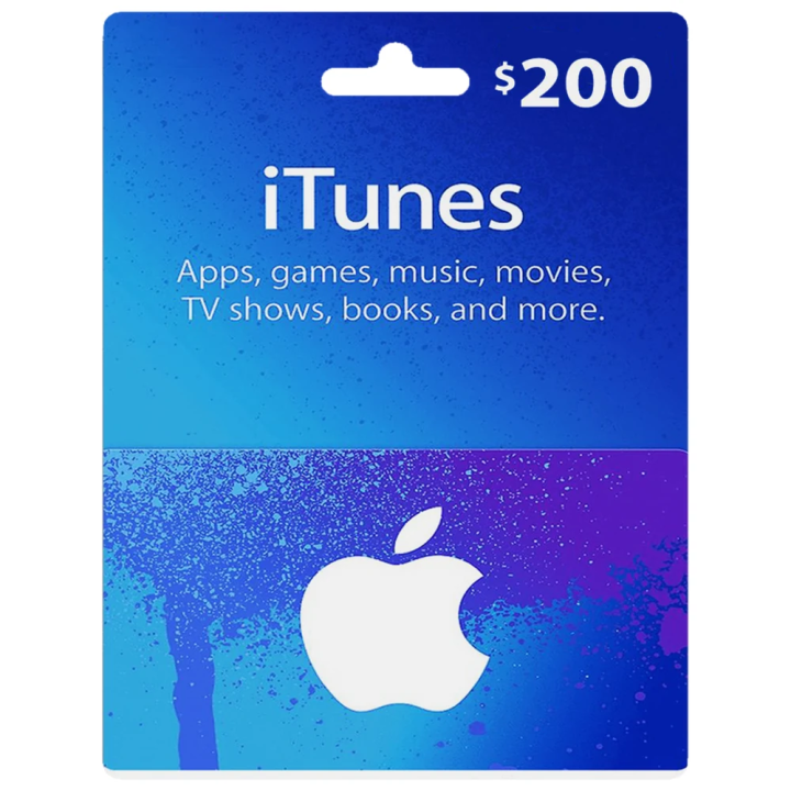 iTunes 200 USD - poklon kartica
