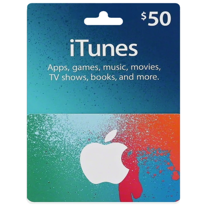 iTunes 50 USD - poklon kartica