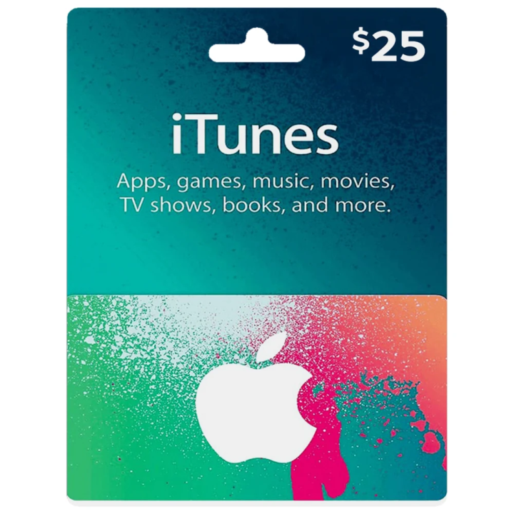 iTunes 25 USD - poklon kartica