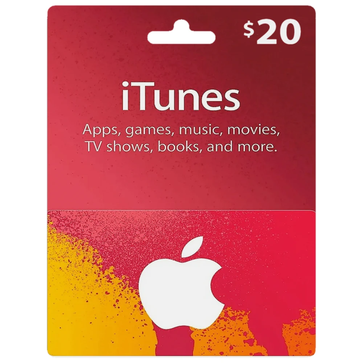iTunes 20 USD - poklon kartica