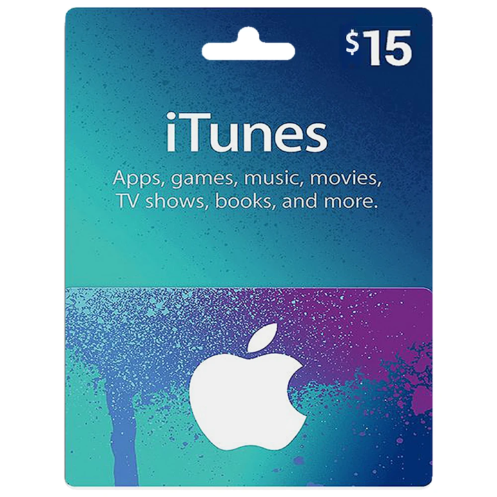 iTunes 15 USD - poklon kartica