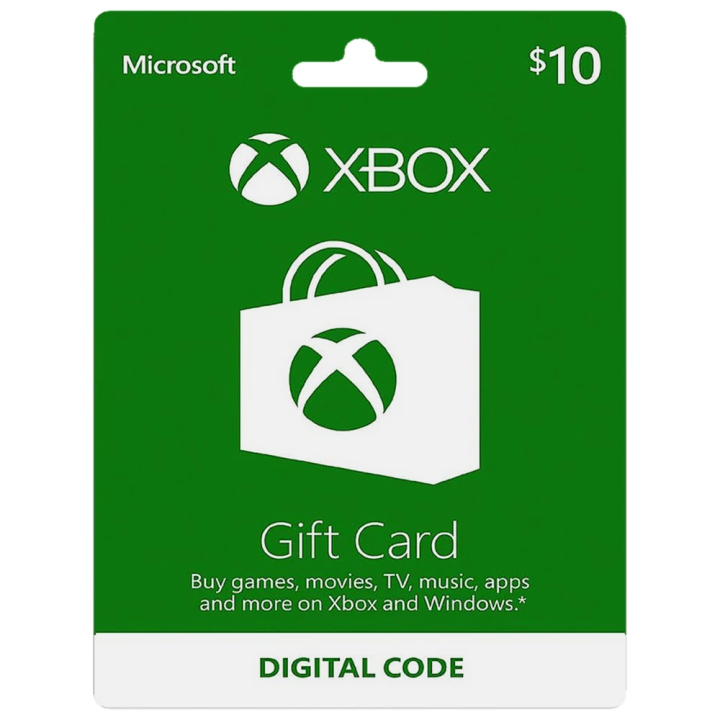 Xbox Gift Card 10 USD - poklon kartica za igre