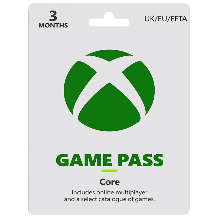 Xbox Game Pass Core - pretplata za igre