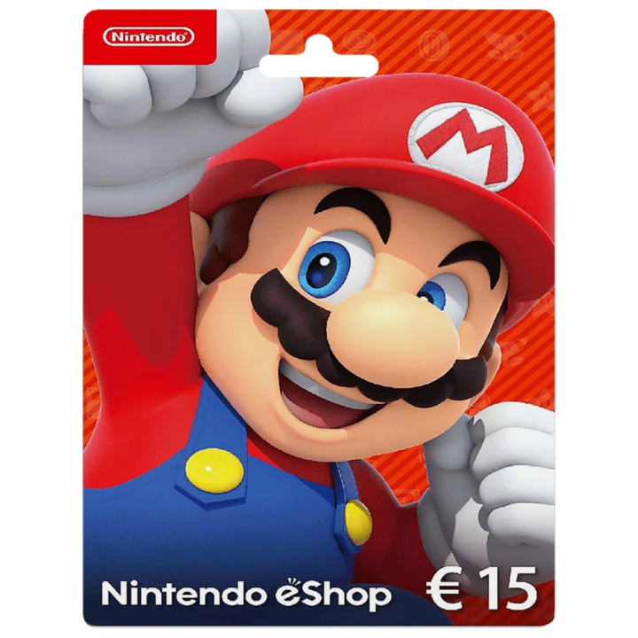Nintendo eShop kartica - digitalni kod za dopunu