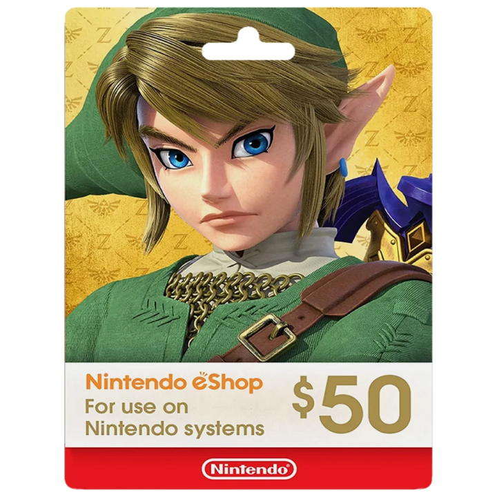 Nintendo 50 USD - digitalna poklon kartica