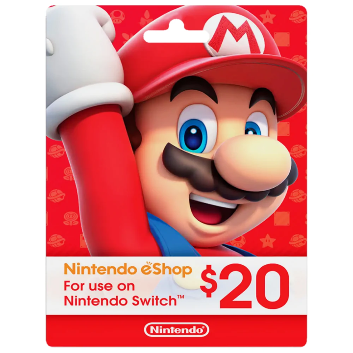 Nintendo 20 USD - poklon kartica