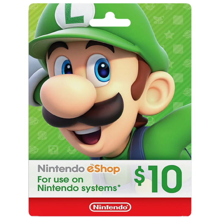 Nintendo eShop kartica - digitalna dopuna