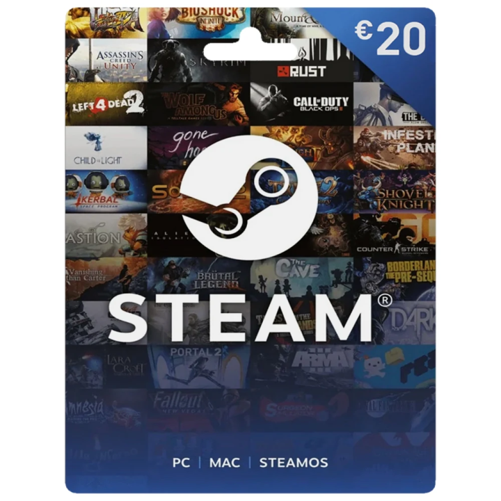 Steam gift card - globalna poklon kartica