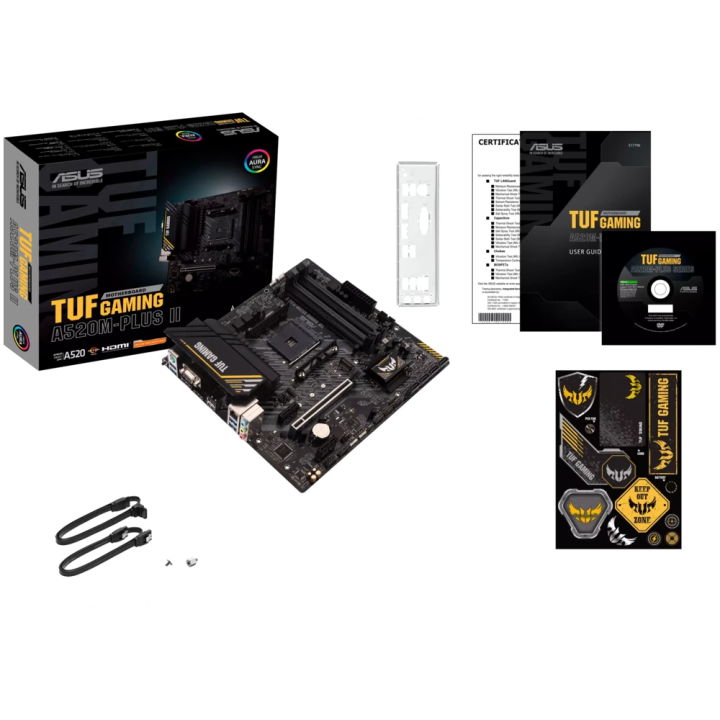 ASUS matična ploča TUF GAMING A520M-PLUS II AM4
