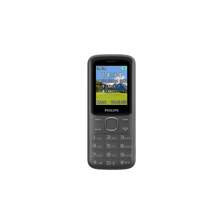 Mobitel na tipke PHILIPS E2130 crni