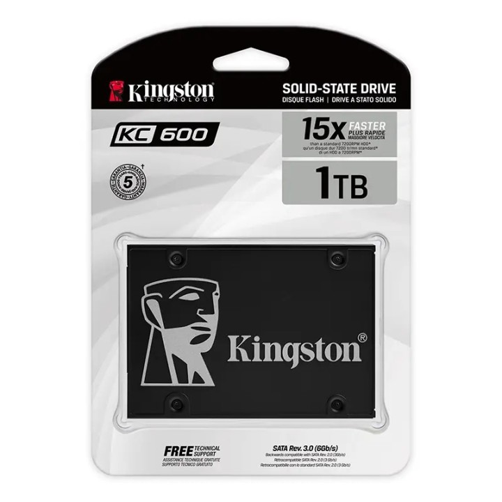SSD Kingston KC600 1024GB SATA
