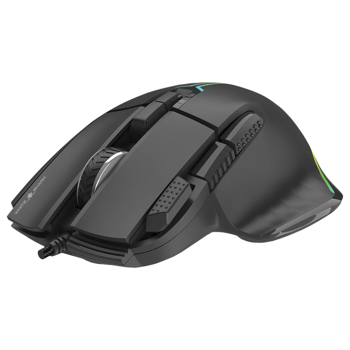 White shark gaming miš Marrok RGB crni GM-9006