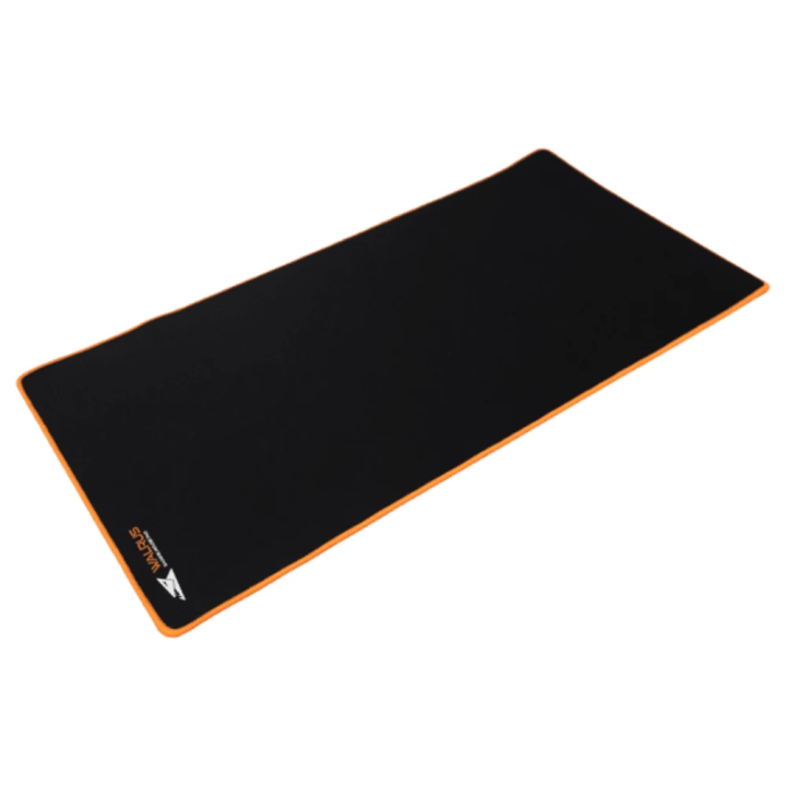 Baracuda podloga za miš Walrus XL 800 x 400mm crno-narandžasta BGMP-011
