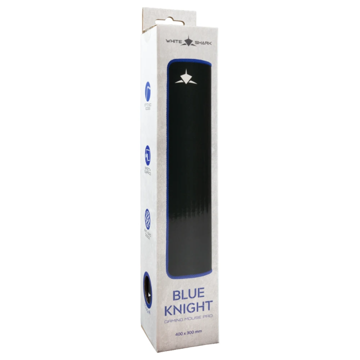 White shark podloga za miš Blue Knight 400 x 300mm GMP-2103