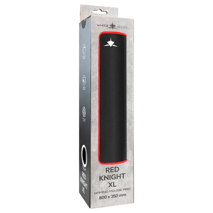 White shark podloga za miš Red Knight XL 800 x 350mm GMP-2502