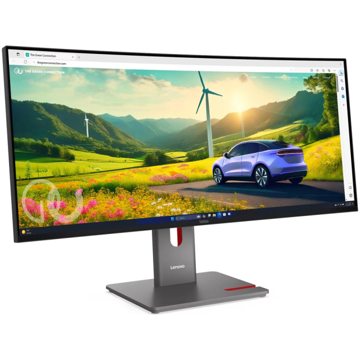 Lenovo monitor 34'' P34w-40 IPS, WQHD, 120Hz, DP, HDMI, RJ45, USB-C 140W
