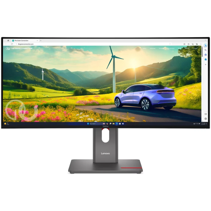 Lenovo monitor 34'' P34w-40 IPS, WQHD, 120Hz, DP, HDMI, RJ45, USB-C 140W