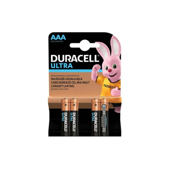 Duracell baterije ULTRA AAA 4kom