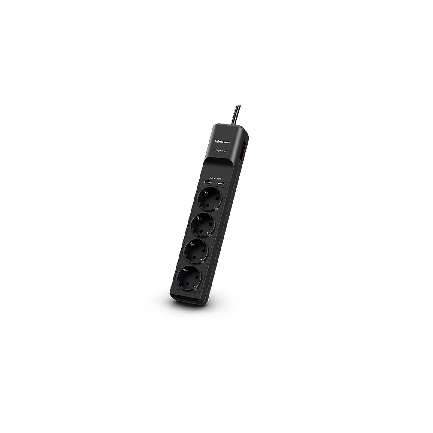 CyberPower prenaponska zaštita 4 utičnice + 2xUSB