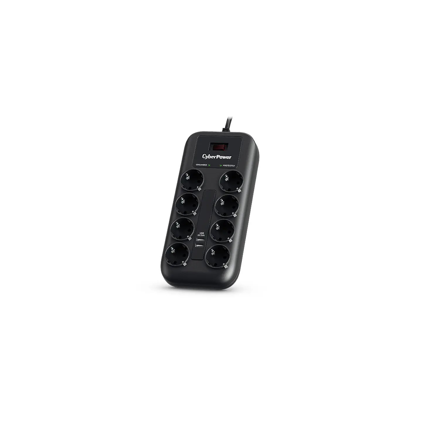 CyberPower prenaponska zaštita 8 utičnica + 2xUSB