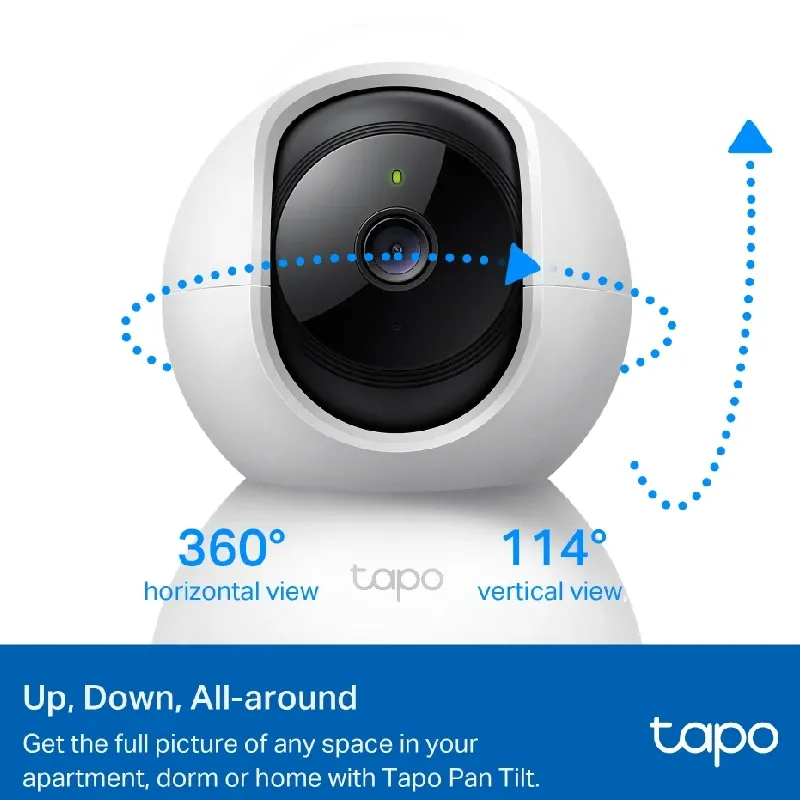TP-Link Tapo C200 Pan/Tilt AI Home Security Wi-Fi Camera