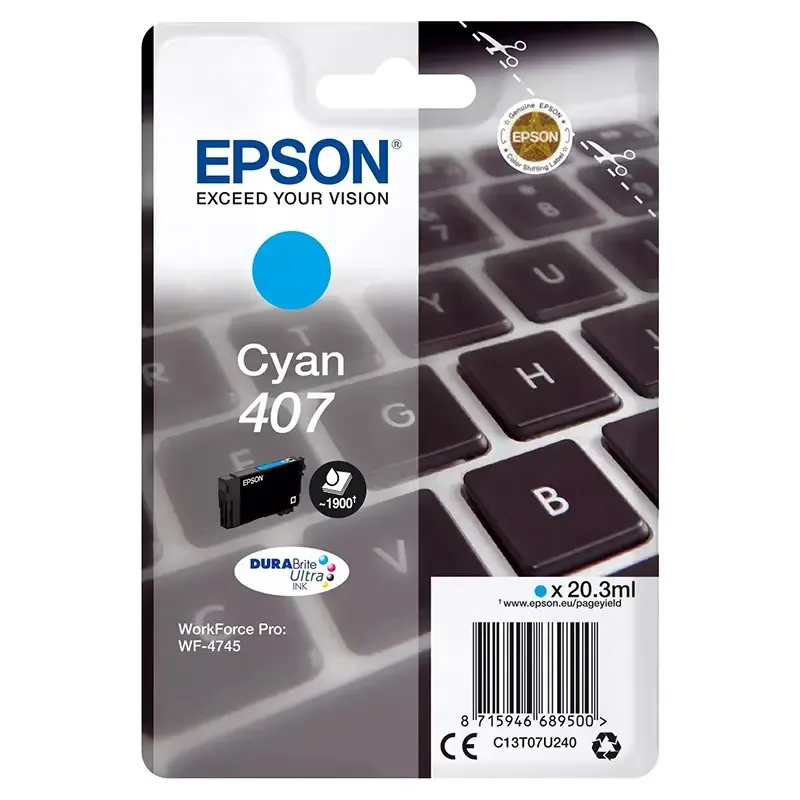 Tinta Epson WF-4745 L Cyan