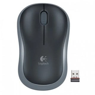 Logitech miš M185 sivo crni