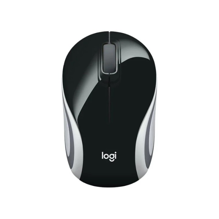 Logitech miš bežični Mini M187 crni