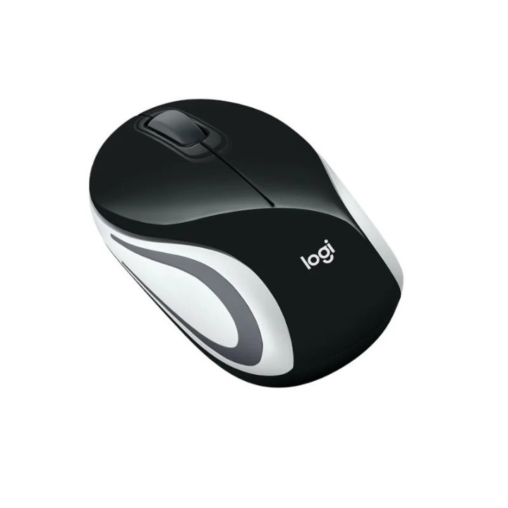 Logitech miš bežični Mini M187 crni