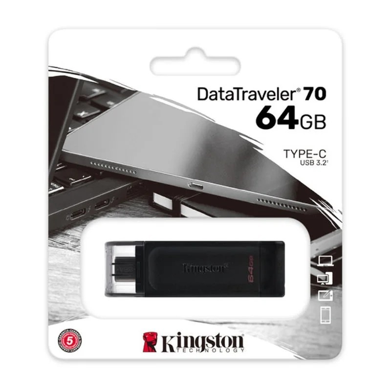 Kingston USB Type-C stick 64GB DT70/64GB