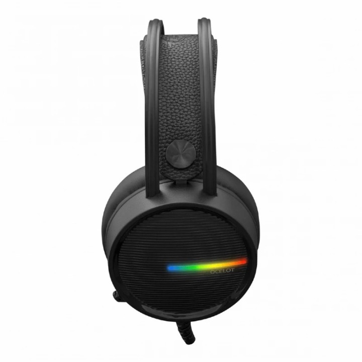 White shark slušalice Ocelot crne