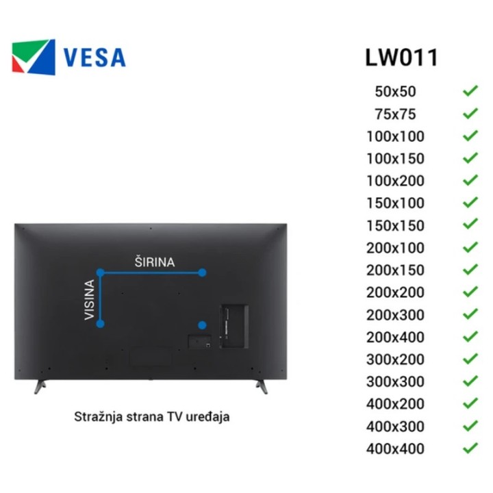 TV nosač Gigatech LW011 32'' - 55''