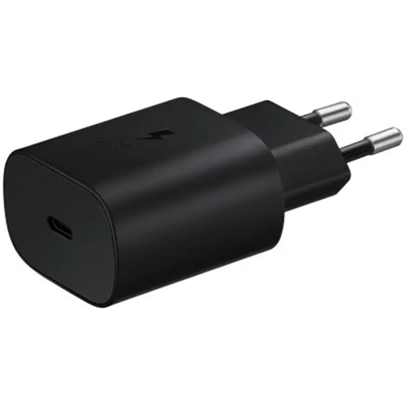 Samsung punjač 25W brzo punjenje USB-C crni (kabal nije uključen)