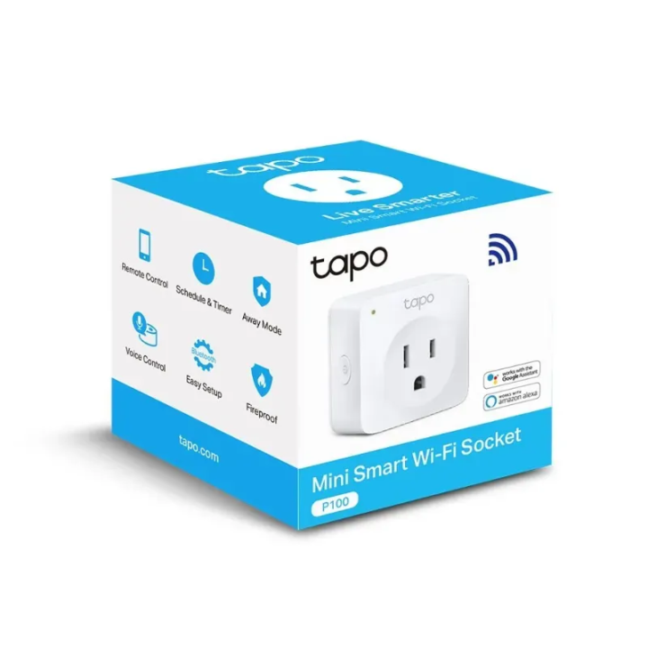 TP-Link Tapo P100(1-pack) Mini Smart Wi-Fi Utičnica