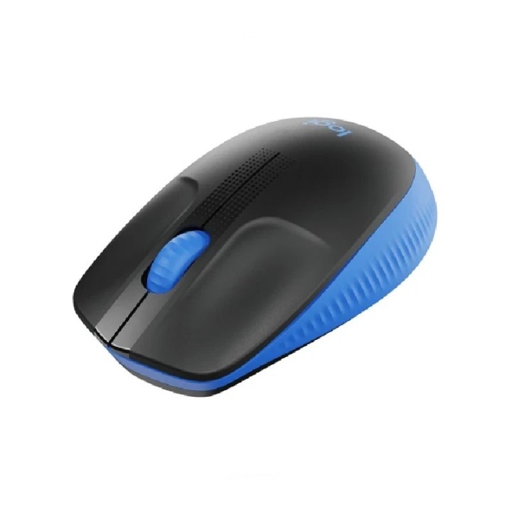 Logitech miš M190 wireless crno/plavi