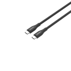 Canyon kabal CC60SC10 USB-C - USB-C 60W 1m silikon, crni, CNS-CC60SC10B