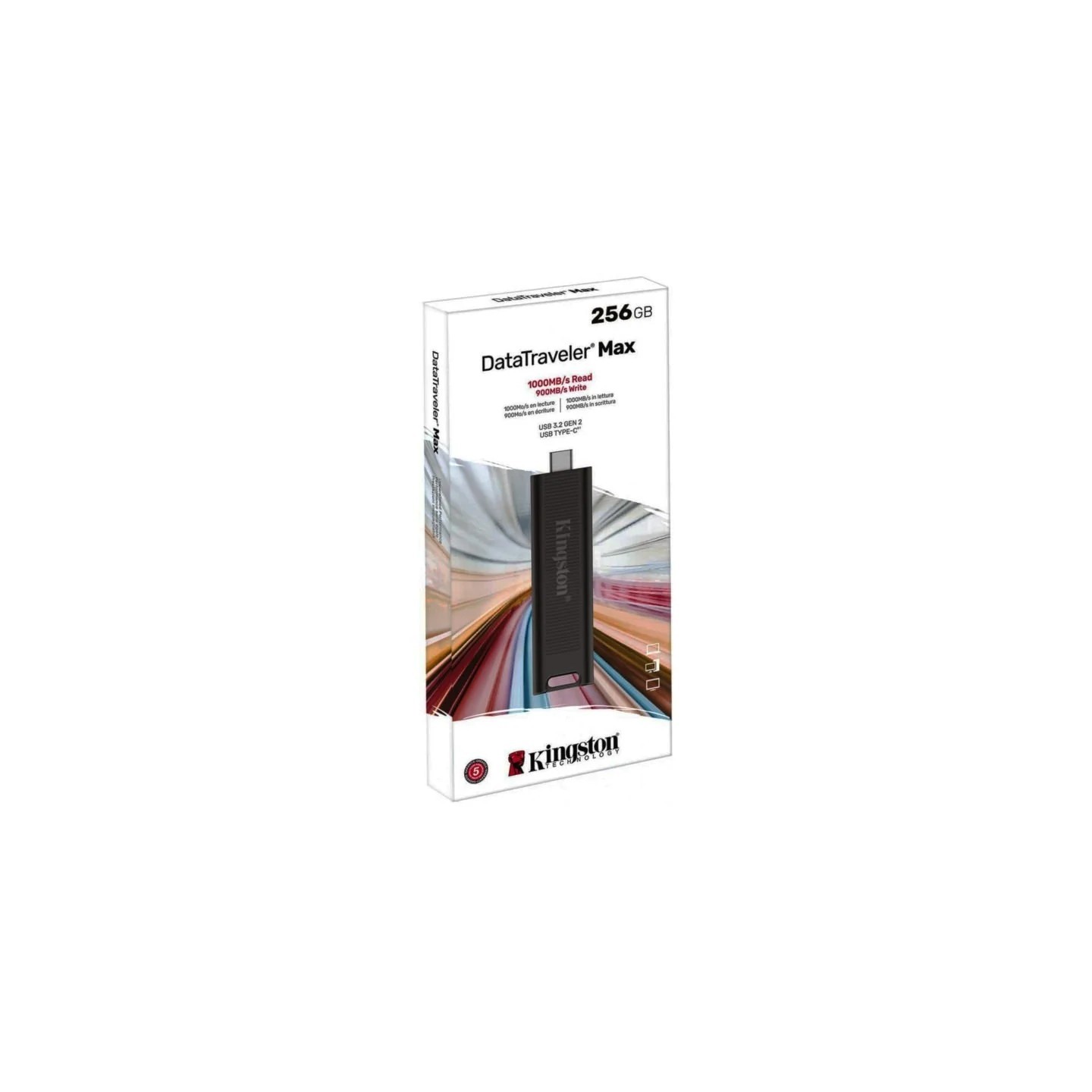 Kingston USB3.2 stick USB-C DataTraveler 256GB DTMAX/256GB