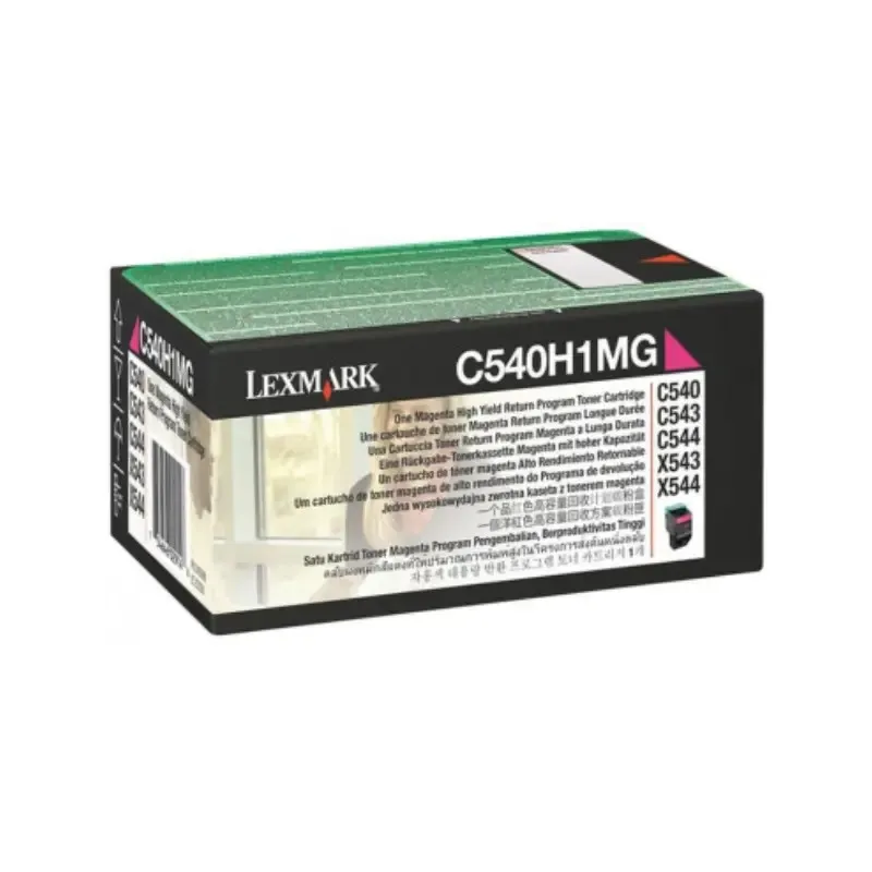 Lexmark toner C540H1MG Magenta Lexmark toner C540H1MG Magenta