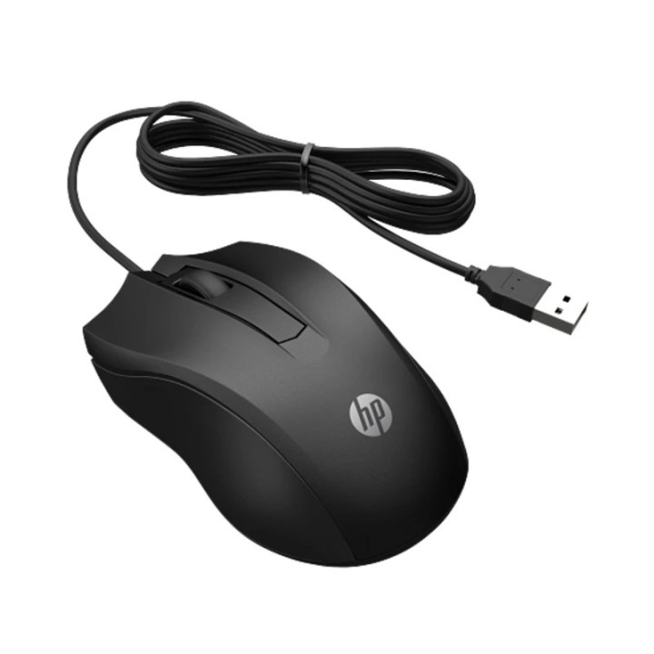 HP miš Wired 100 (6VY96AA) USB crni