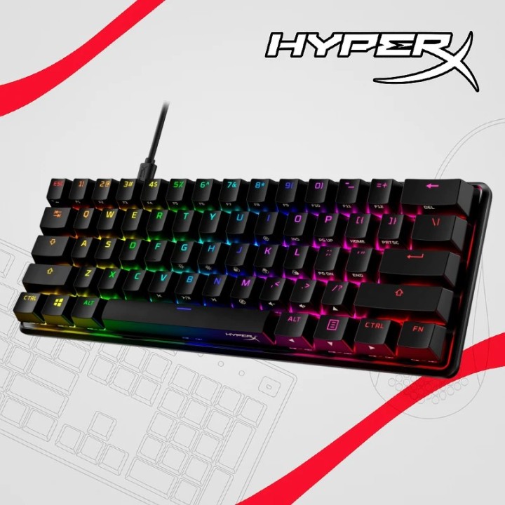 HyperX Alloy Origins 60 Red mehanička gaming tastatura