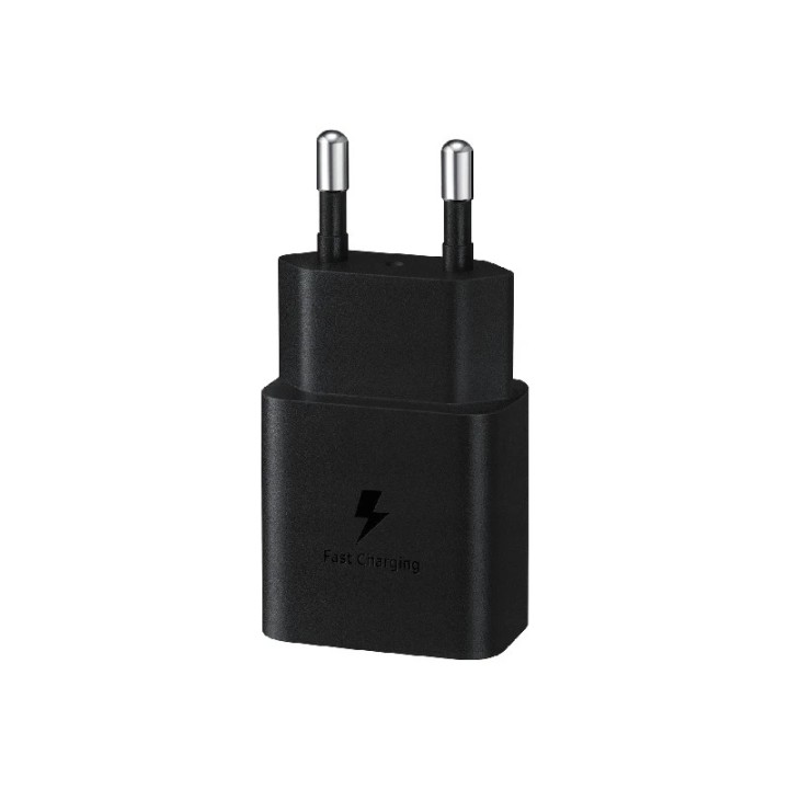Samsung punjač 15W brzo punjenje USB-C crni (kabal uključen)