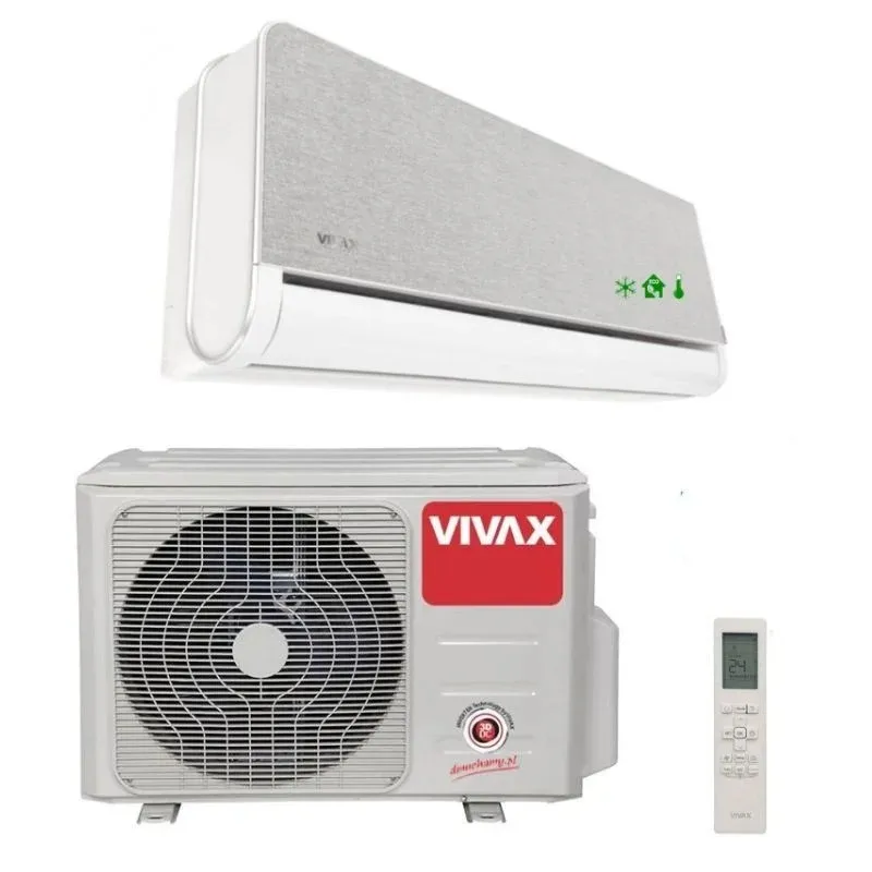 Vivax klima H-Design Inverter ACP-12CH35AEHI+ SILVER, A+++/A++kl.- Grijanje do -25C
