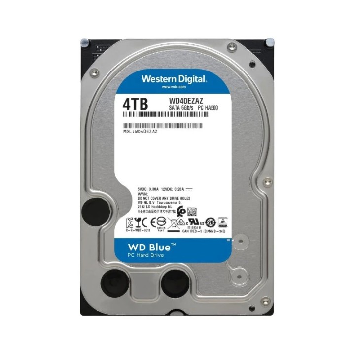 WD Blue 4TB WD40EZAZ, 256MB SATA3