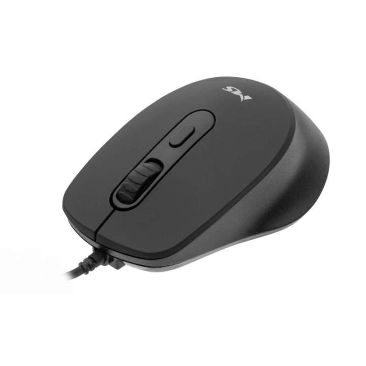 MS FOCUS C120 crni žičani miš