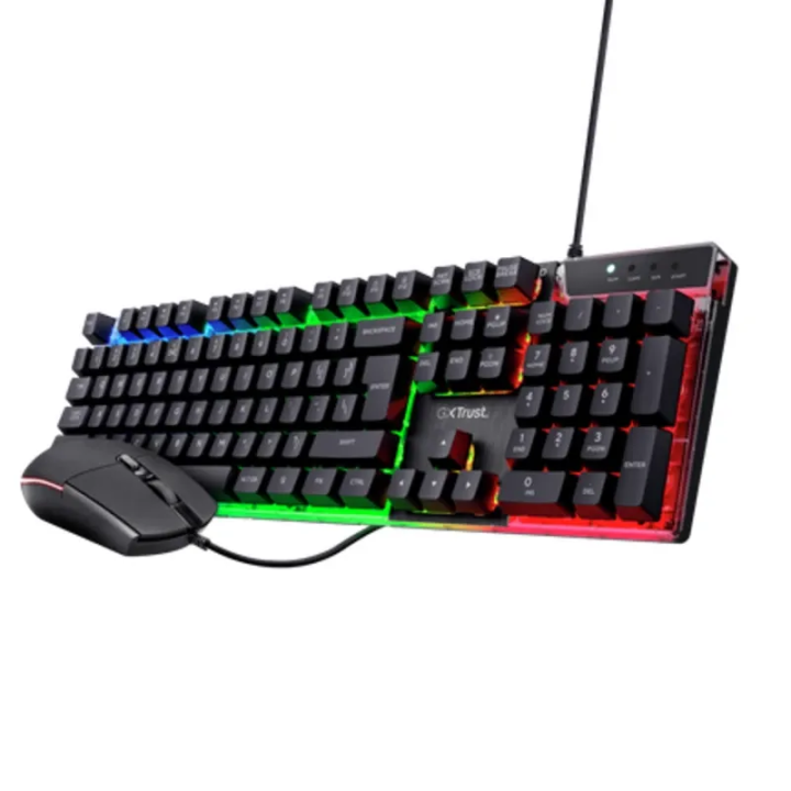 Trust GXT838 tastatura + miš Azor gaming RGB