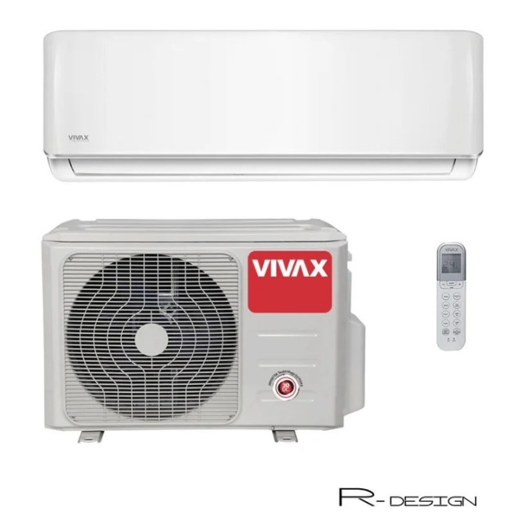 Vivax klima R-Design Inverter ACP-12CH35AERI+, A+++/A++ kl. - Grijanje do -25C  + WI-Fi modul gratis
