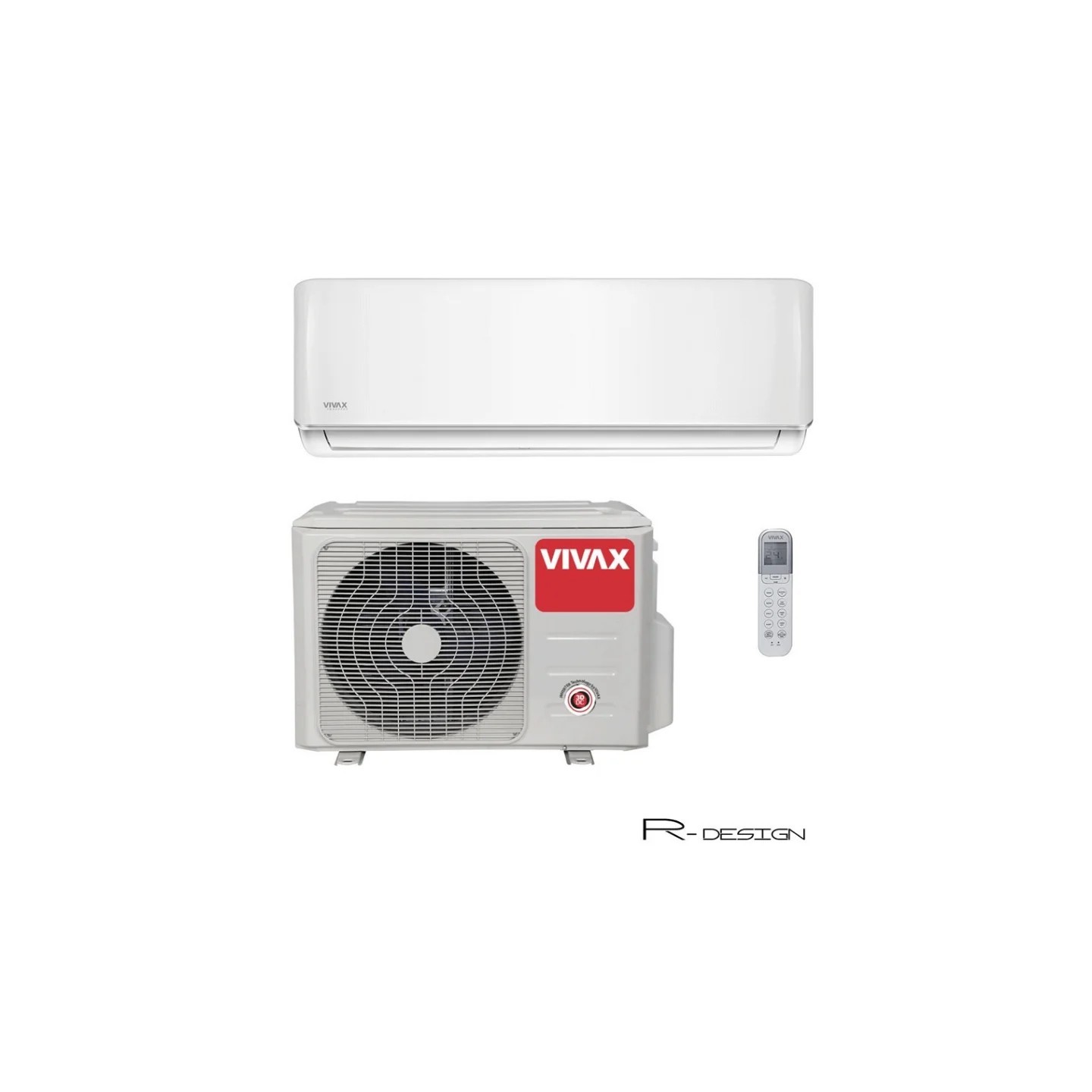 Vivax klima R-Design Inverter ACP-12CH35AERI+, A+++/A++ kl. - Grijanje do -25C + WI-Fi modul gratis